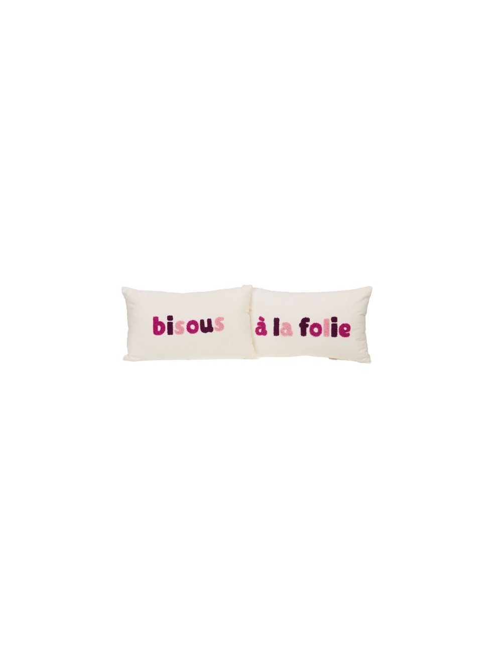COUSSIN BISOUS FOLIE 2AS30X50