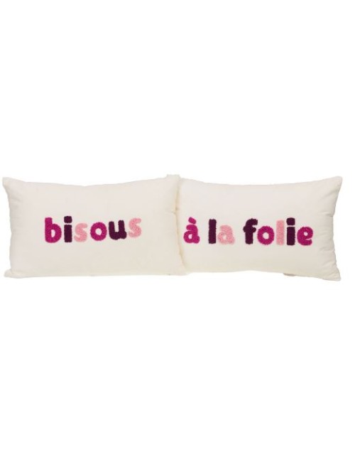 COUSSIN BISOUS FOLIE 2AS30X50