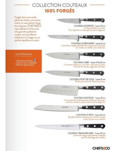 Couteau Tranchelard 20 Cm