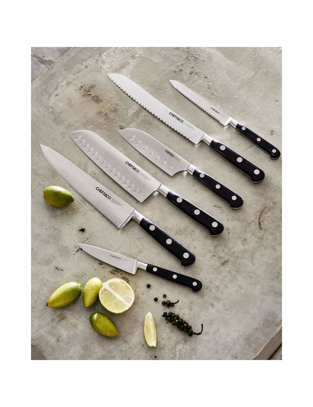 Couteau Mini Santoku 13 Cm