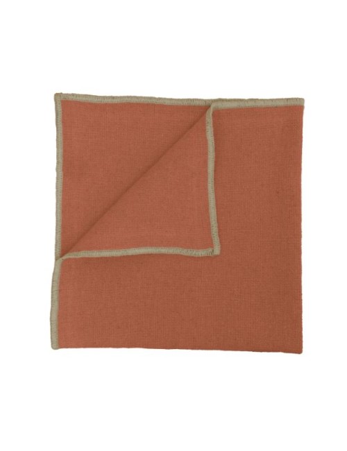 SERVIETTE CORTE 40X40 TERRE BRULEE