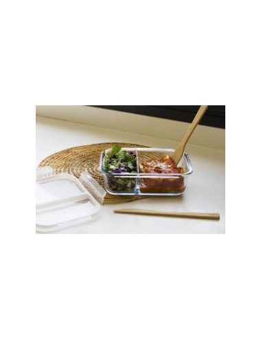 BOITE EN VERRE RECT COMPAR 950ML