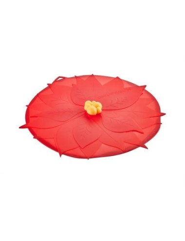 COUVERCLE POINSETTIA 28CM