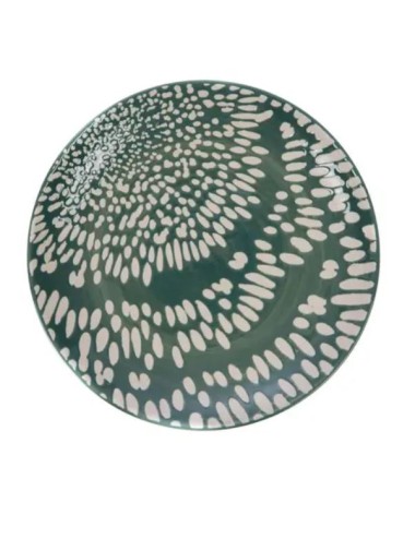 ASSIETTE PLATE OPALINE