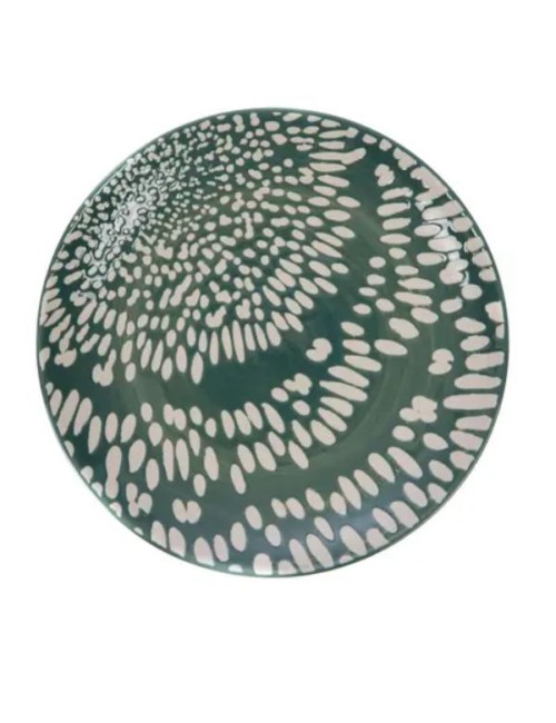 ASSIETTE PLATE OPALINE