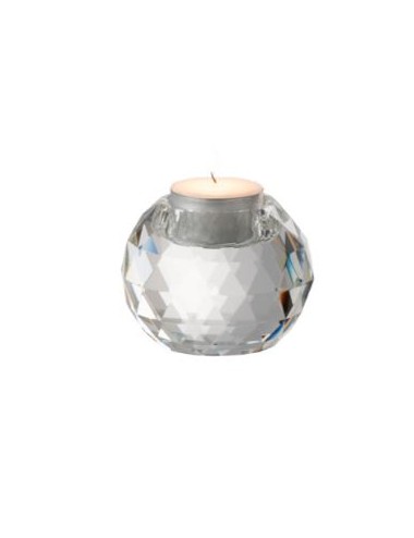 PHOTOPHORE BOULE CRYSTAL 8X6CM
