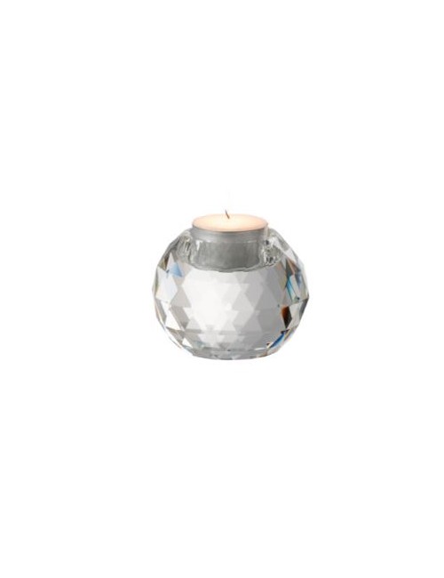 PHOTOPHORE BOULE CRYSTAL 8X6CM