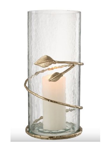 VASE FEUIL LARG 15X40CM