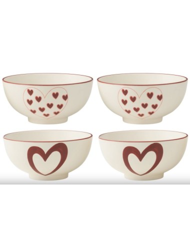 BOITE 2BOLS COEUR BL/RO