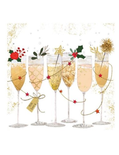 SERV CHAMPAGNE GLASSES