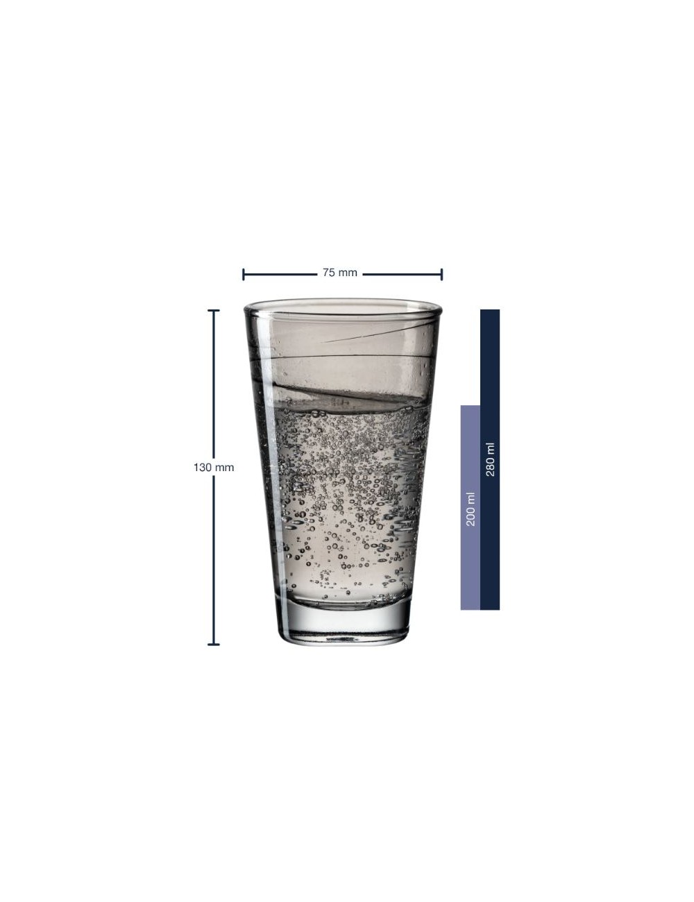 VERRE LD 280ML BASALTO VARIO