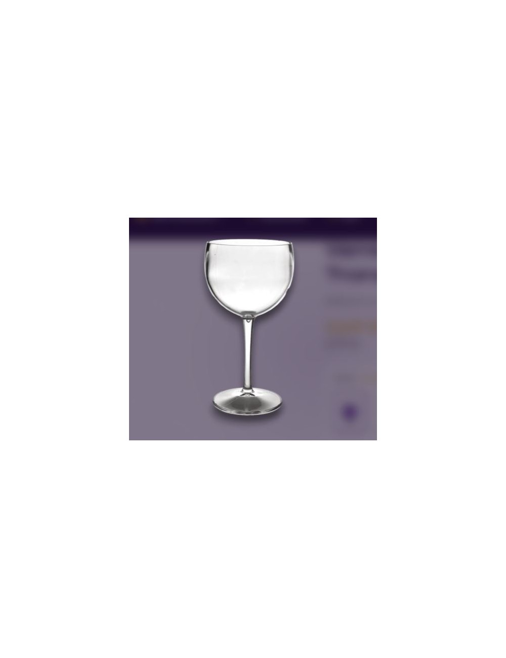 VERRE PISCINE TRANSP 40CL