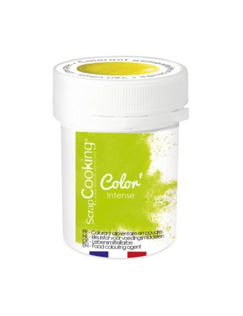 COLORANT ARTIFICIEL POUDRE VERT CITRON 5