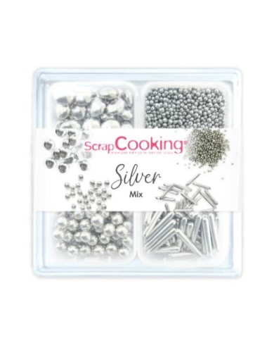 SILVER MIX DECORS SUCRES 63G