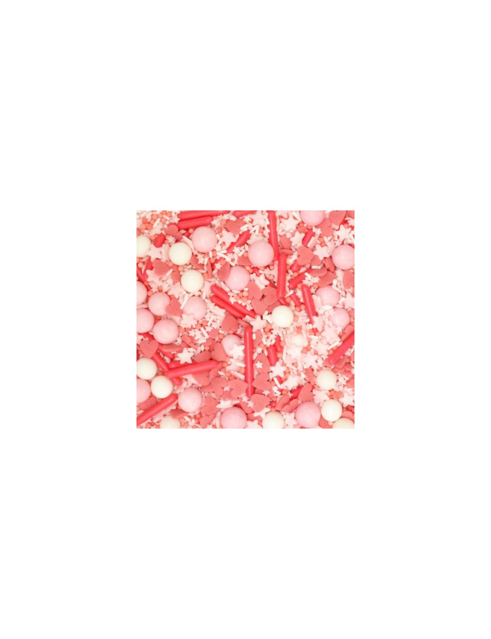 DECORS SUCRES MIX RODS ROSE 70G