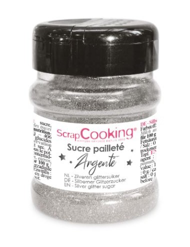 SUCRE PAILLETE ARGENT 160G