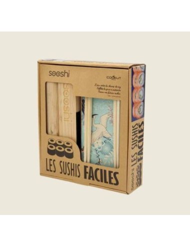 COFFRET CADEAU SOOSHI AVEC BAGUET+ LIVRE
