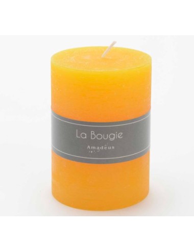 BOUGIE MOUTARDE 10X7