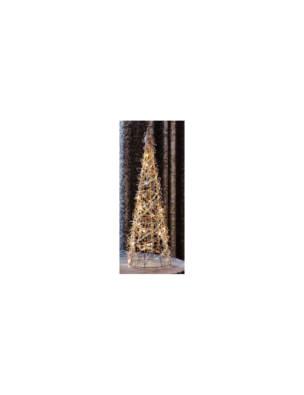 LILY CHRISTMAS TREE LARGE H40CM-30CM