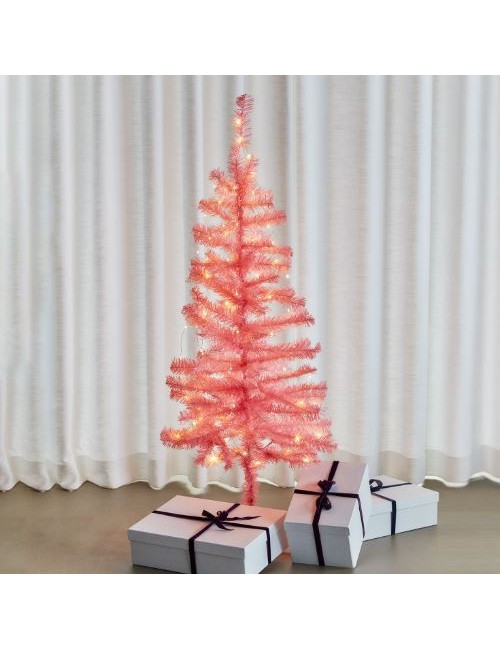 HAPPY PINK CHRISTMAS TREE H1.2+5M