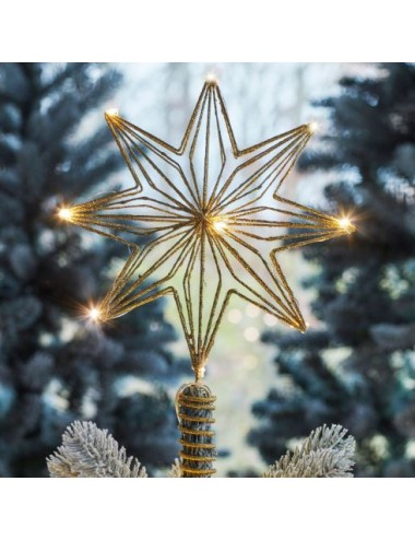 CHLOE CHRISTMAS TREE TOP GOLD 23 X H32 C