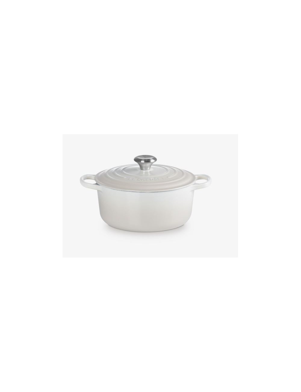 COCOTTE SIGNATURE 24CM MERINGUE