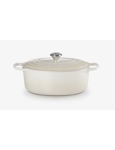 COCOTTE OVALE SIGNATURE 31CM MERINGUE