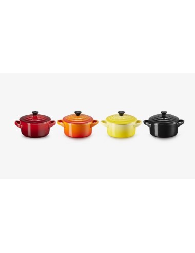 SET 4 MINI COCOTTE SW 250ML MULTICO