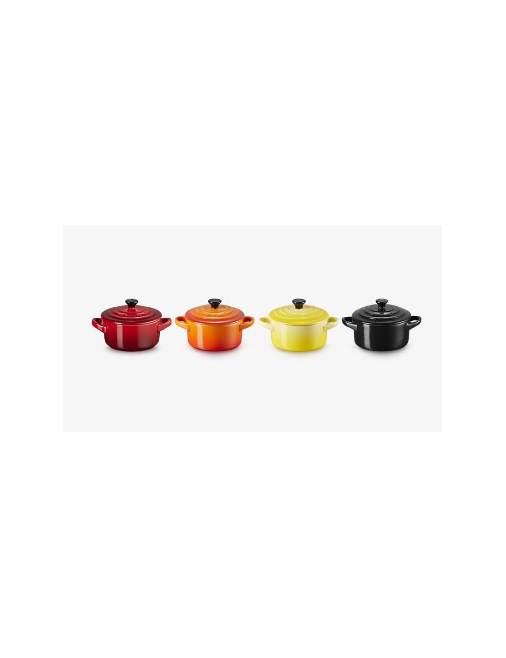 SET 4 MINI COCOTTE SW 250ML MULTICO