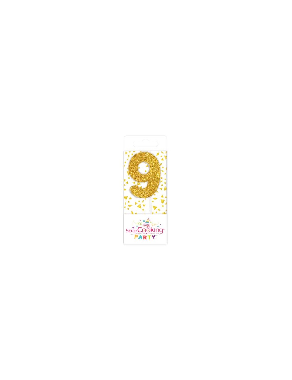 MINI BOUGIE 9 DOREE
