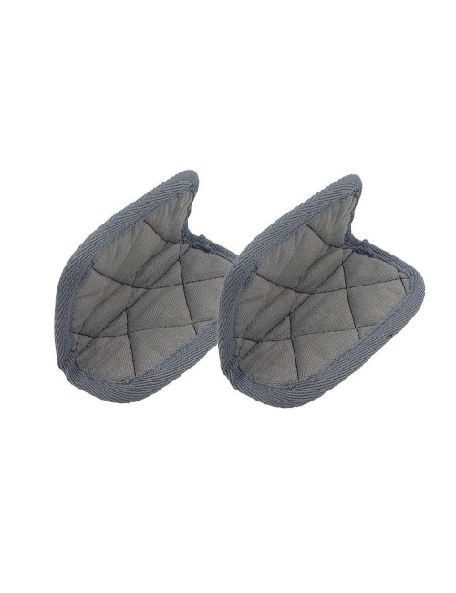Paire De Maniques En Coton Gris