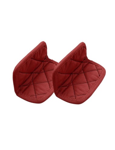 Paire De Maniques En Coton Rouge