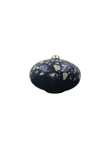 Poignée Céramique Terrazzo Bleu
