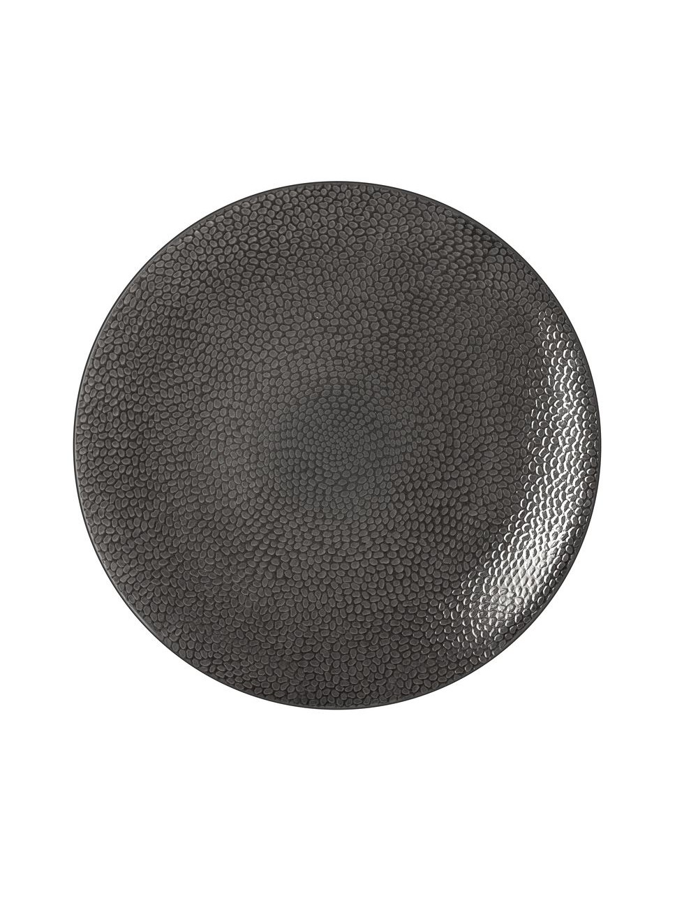 Assiette Plate Stone Grise