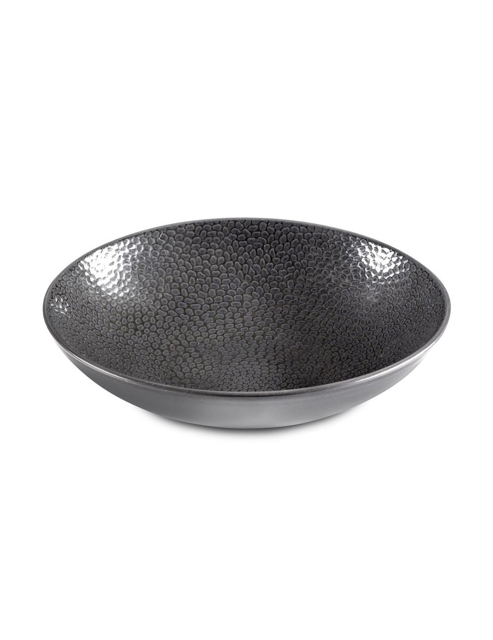 Assiette À Salade Et Pâtes Stone Gris
