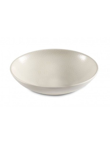 Assiette À Salade Et Pâtes Stone Ivoire