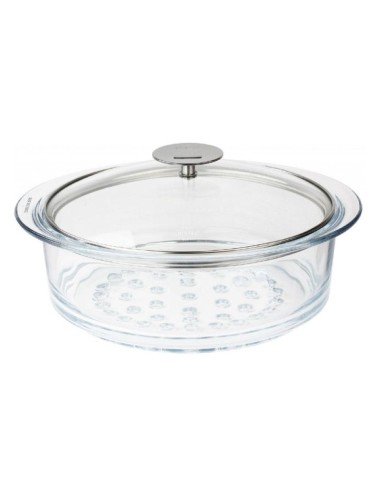 Cuit-Vapeur En Verre 24Cm