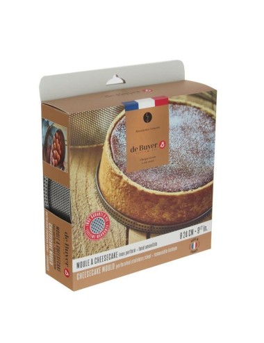 Moule À Manqué Rond Perforé 24 Cm