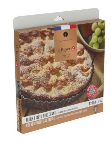 Moule À Tarte Perforée 28 Cm