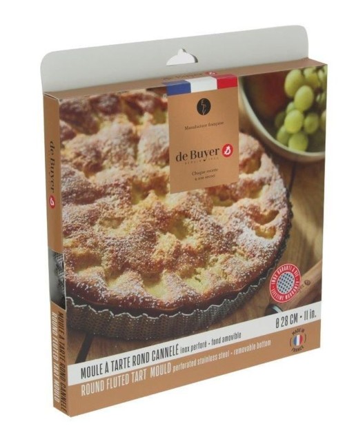 Moule À Tarte Perforée 28 Cm