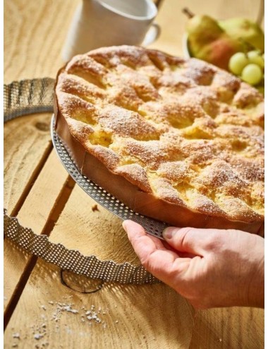 Moule À Tarte Perforée 28 Cm