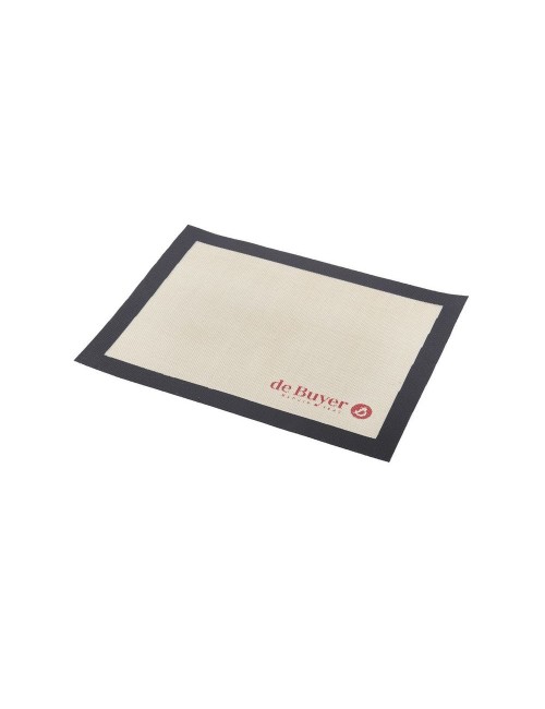 Tapis De Cuisson Micro-Aéré En Fibre De Verre Siliconée 40 X 30 Cm