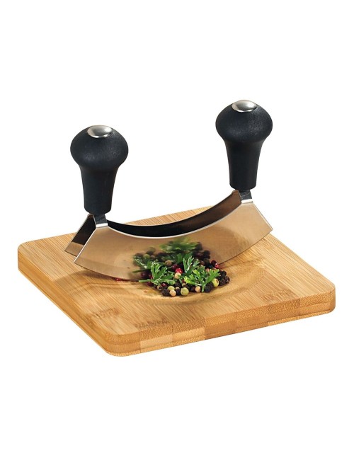 Hachoir Berceuse Double Lame Avec Socle