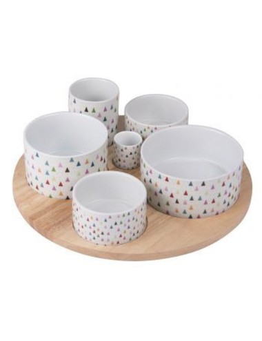 Plateau Apéritif Manaos Multicolore 31 cm